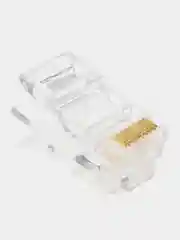 Коннектор RJ45 (8p8c), категория 5e, 30 и 50 шт., прозрачный