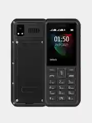 Зеленый мобильный телефон BQ 2454 Ray, 1800 мАч, влагозащита, ударопрочный, с камерой