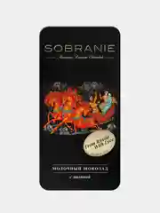 Молочный шоколад с малиной SOBRANIE From Russia With Love (тройка), железная банка, 90г