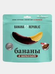 Банан сушеный в шоколаде Собрание BANANA REPUBLIC, дой-пак, 180г