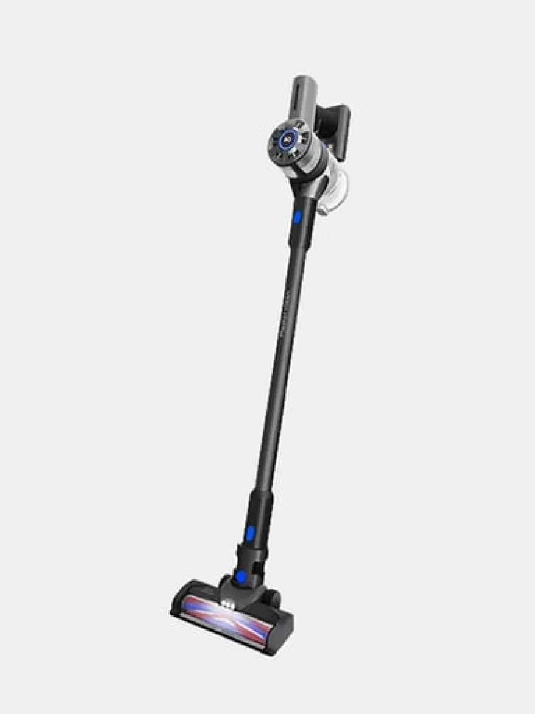 Серый беспроводной пылесос Bq Vc0801h, вертикальный, с LED-подсветкой