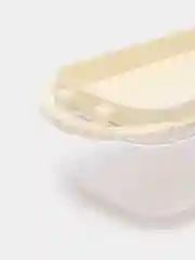 Белый масленка пластиковая