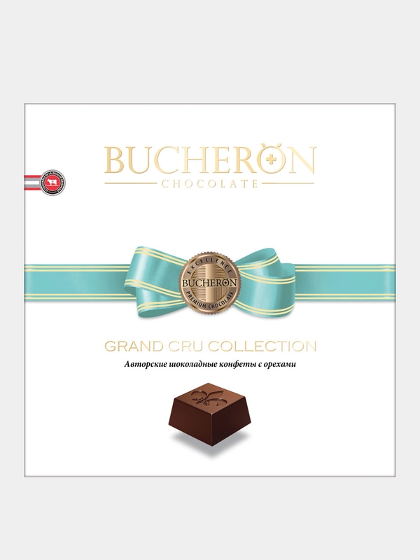 Шоколадные конфеты BUCHERON GRAND CRU COLLECTION с орехами, авторская коллекция, 180г