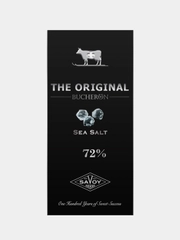 Шоколад горький 72% BUCHERON THE ORIGINAL с морской солью, в картоне, 90г