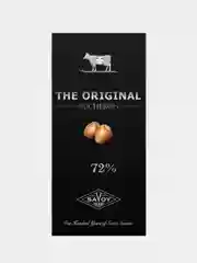 Шоколад горький 72% BUCHERON THE ORIGINAL с фундуком, в картоне, 90г