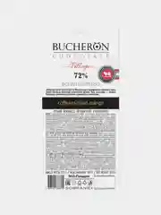 Шоколад горький 72% BUCHERON Village с зернами кофе и апельсином, в картоне, 100г