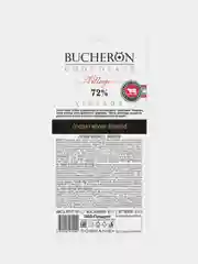 Шоколад горький 72% BUCHERON Village с цельным миндалем, в картоне, 100г