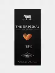 Шоколад горький 72% BUCHERON THE ORIGINAL с миндалем, в картоне, 90г