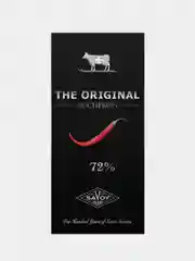 Шоколад горький 72% BUCHERON THE ORIGINAL с кайенским перцем, в картоне, 90г