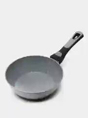 Серый сковорода MB, 20 см, мраморное покрытие, съемная ручка