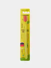 Зубная щетка для взрослых JBrush, средняя жёсткость, жёлтая