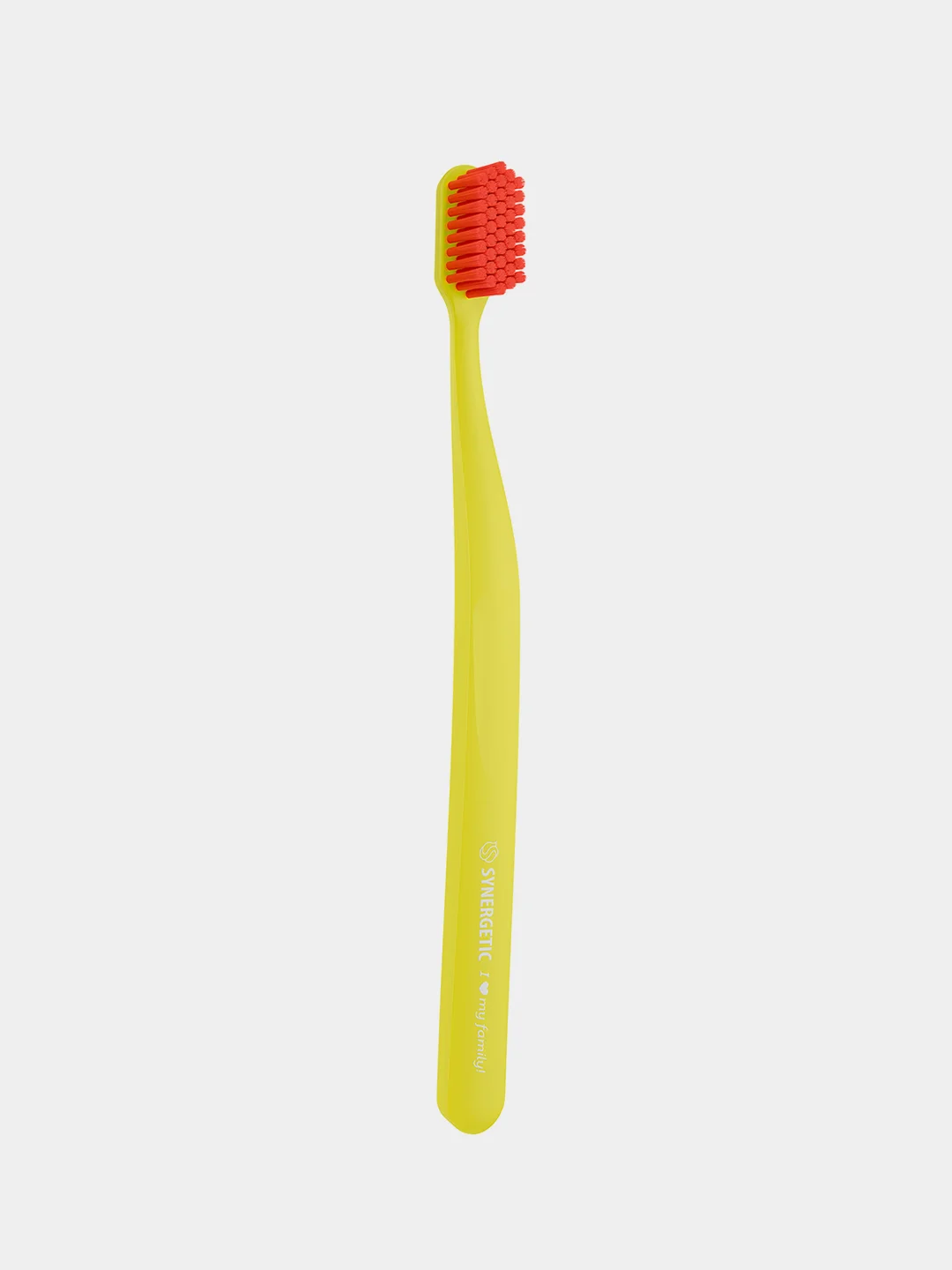 Зубная щетка для взрослых JBrush, средняя жёсткость, жёлтая