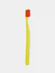 Зубная щетка для взрослых JBrush, средняя жёсткость, жёлтая