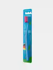 Зубная щетка для взрослых SYNERGETIC JBrush, средней жёсткости, голубая