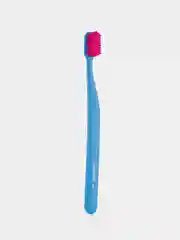 Зубная щетка для взрослых SYNERGETIC JBrush, средней жёсткости, голубая