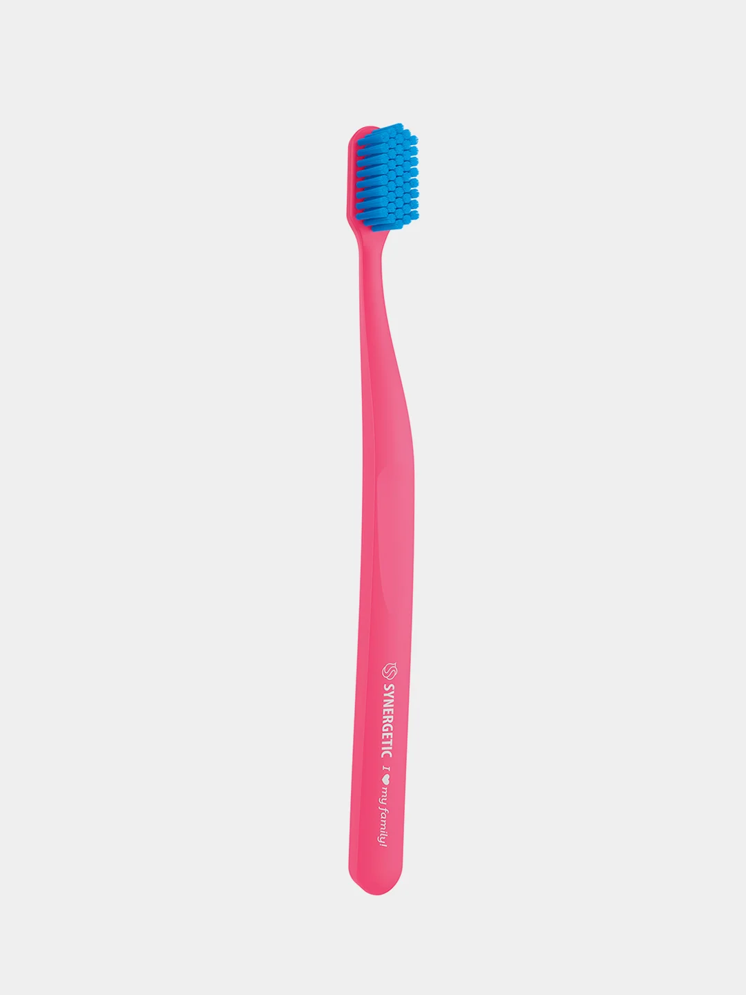 Зубная щетка для взрослых JBrush, средняя жёсткость, розовая
