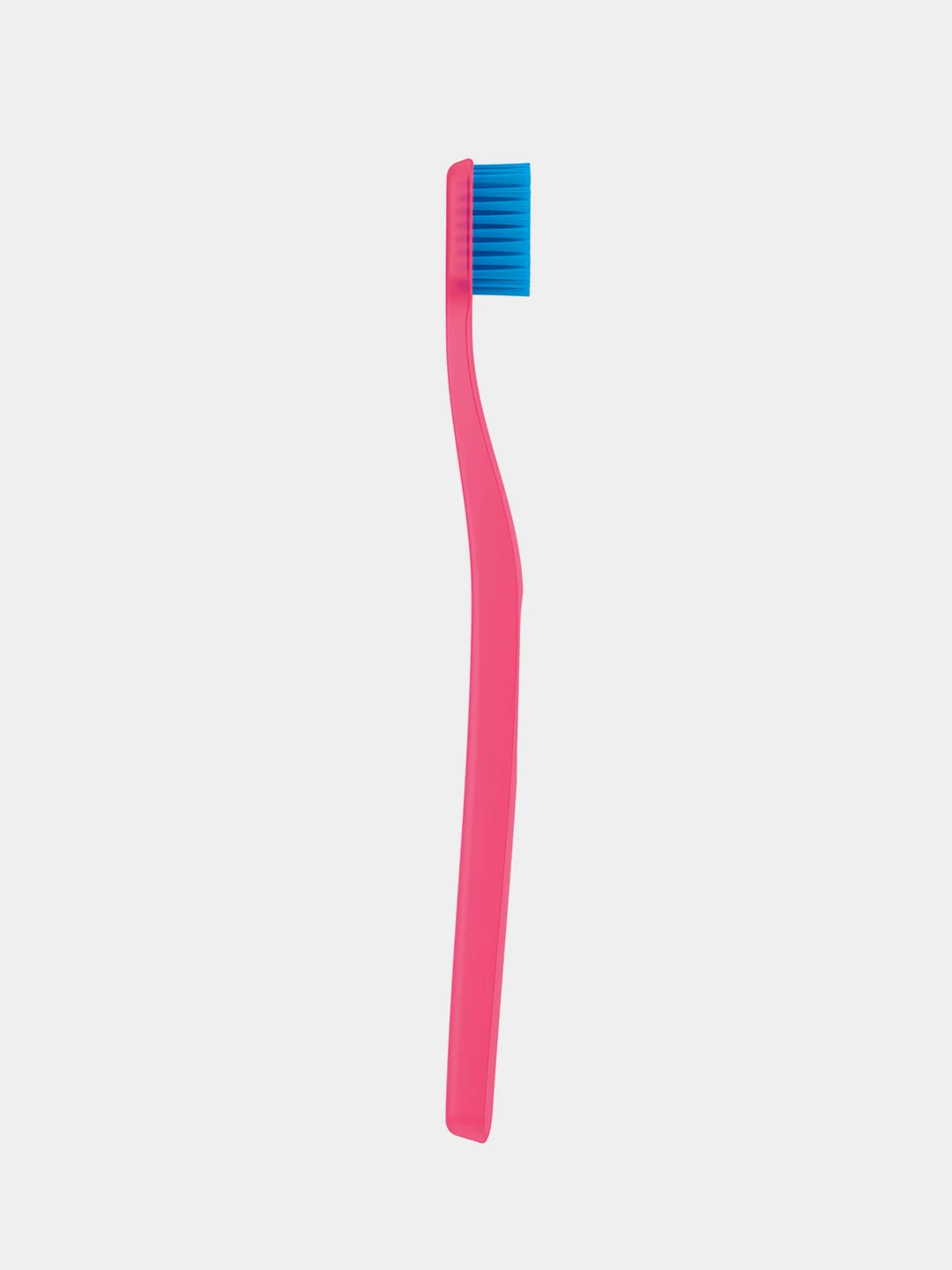Зубная щетка для взрослых JBrush, средняя жёсткость, розовая