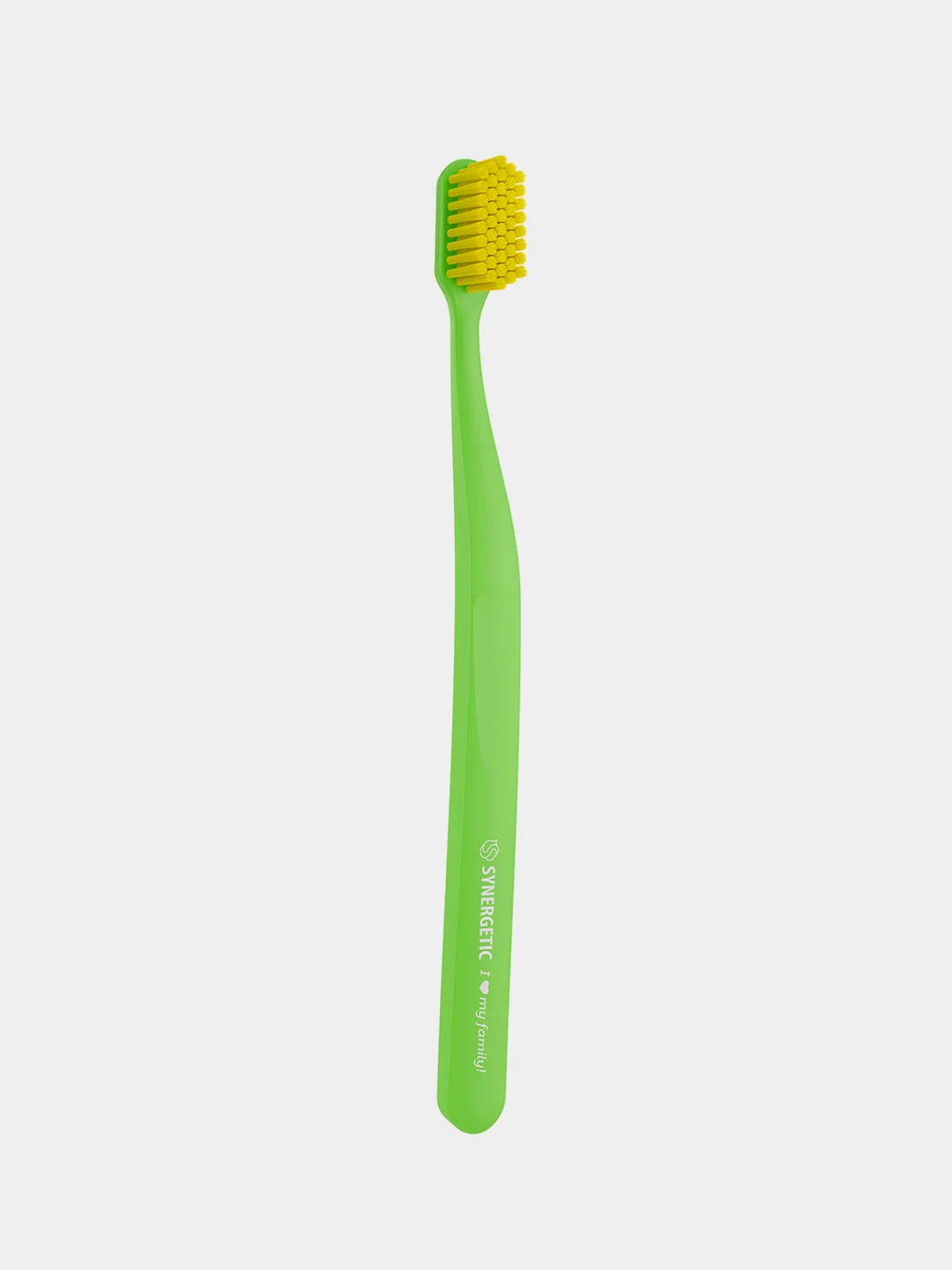 Зубная щетка для взрослых JBrush, средняя жёсткость, зелёная