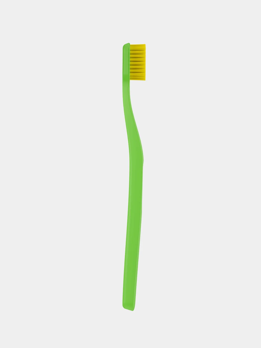 Зубная щетка для взрослых JBrush, средняя жёсткость, зелёная