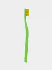 Зубная щетка для взрослых JBrush, средняя жёсткость, зелёная