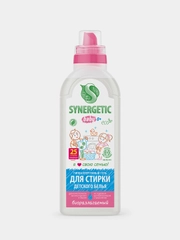 Гель для стирки SYNERGETIC для детского белья, 0,75 л, 25 стирок