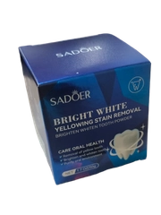 Зубной порошок отбеливающий, "SADOER Brighten Whiten" 50 гр,зубная паста
