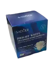 Зубной порошок отбеливающий, "SADOER Brighten Whiten" 50 гр,зубная паста