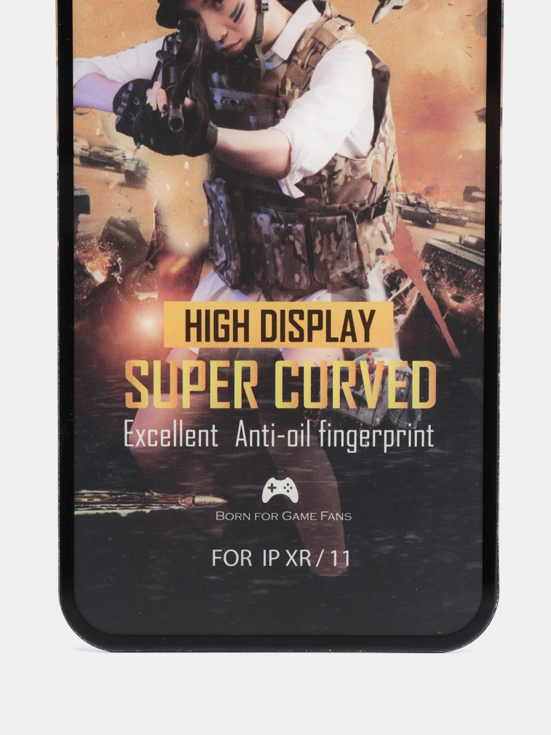 Черный фирменное матовое стекло Mletubl на iPhone 11, 8, 7, Pro, Max, Plus