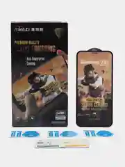 Черный фирменное матовое стекло Mletubl на iPhone 11, 8, 7, Pro, Max, Plus