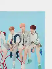 Лазурный постер K-pop BTS, А3