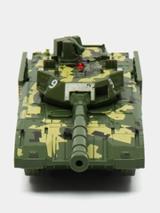 Модель металл Армата Танк Т-14 12 см, вращается башня, инерция