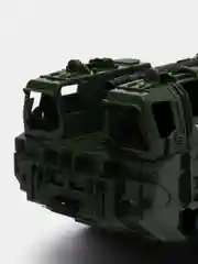 Военный тягач "Щит", с танком, цвет камуфляж