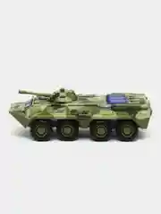 Модель металл. Танк ВПК БТР-80 вооруженные силы 14 см, свет, звук, инерция