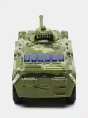 Модель металл. Танк ВПК БТР-80 вооруженные силы 14 см, свет, звук, инерция