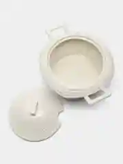 Белый супница с крышкой, фарфор 2.8 л