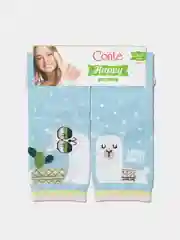 Голубой женские носки Conte Happy