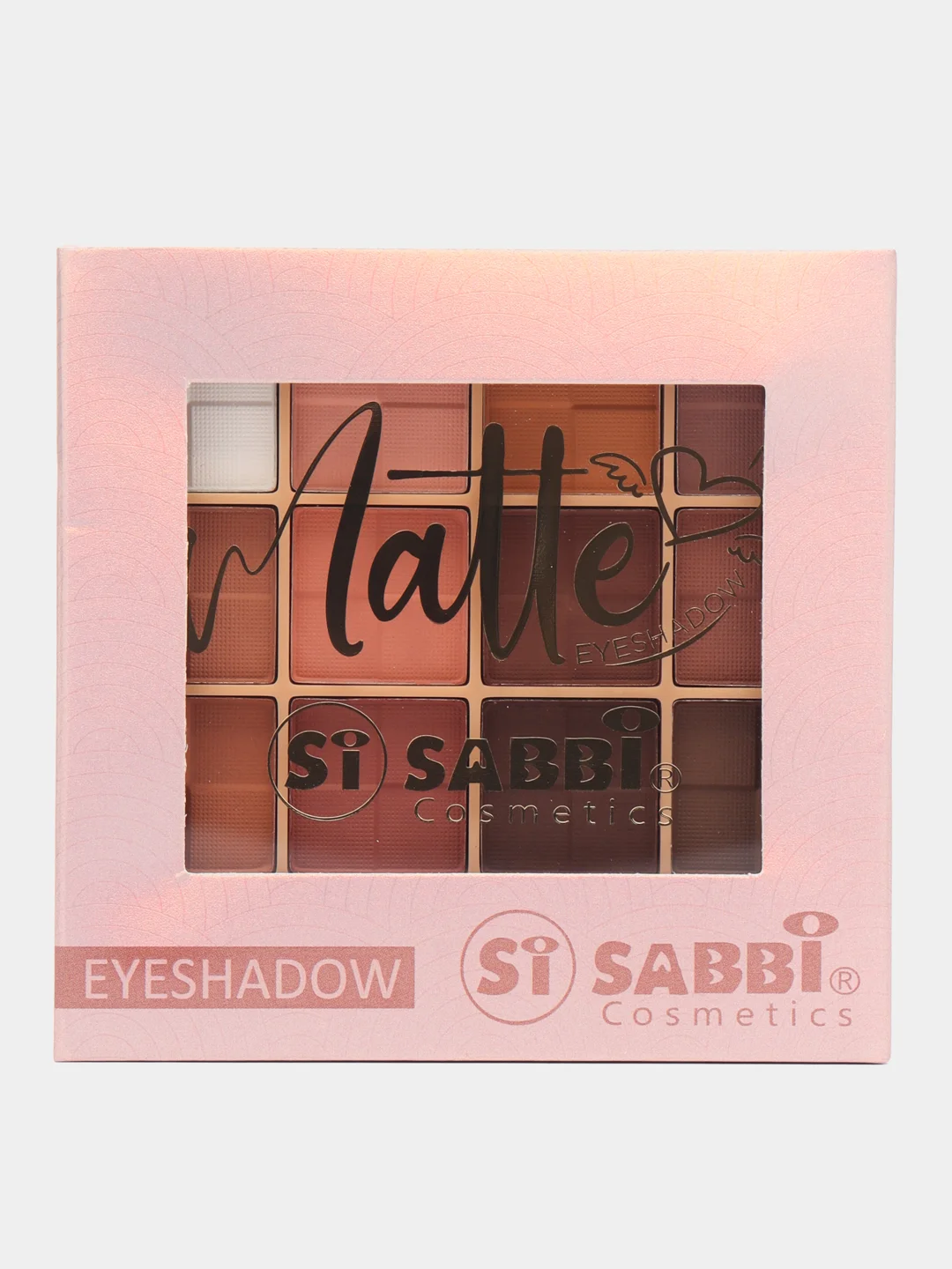 Карамельный палетка матовых теней для век MATTE EYESHADOW, 12 цветов