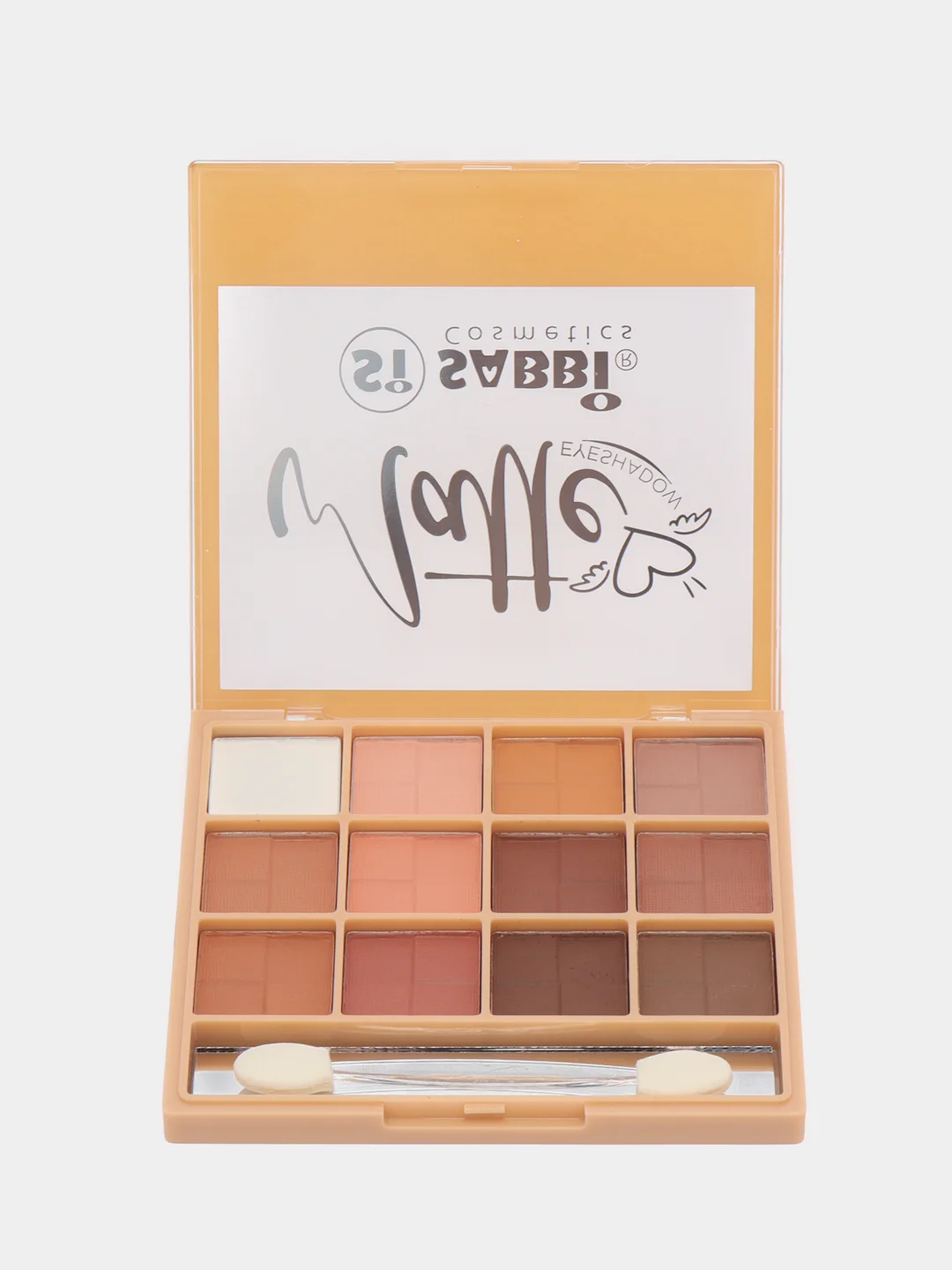 Карамельный палетка матовых теней для век MATTE EYESHADOW, 12 цветов