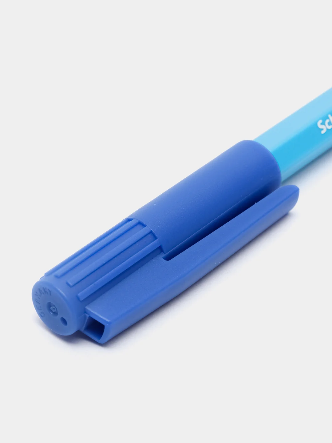 Ручка шариковая Schneider "Tops 505 F" синяя, 0,8 мм, голубой корпус