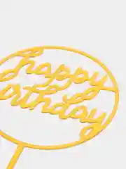 Хаки топпер на торт "С днём рождения", "Happy Birthday", "Love"