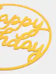 Хаки топпер на торт "С днём рождения", "Happy Birthday", "Love"