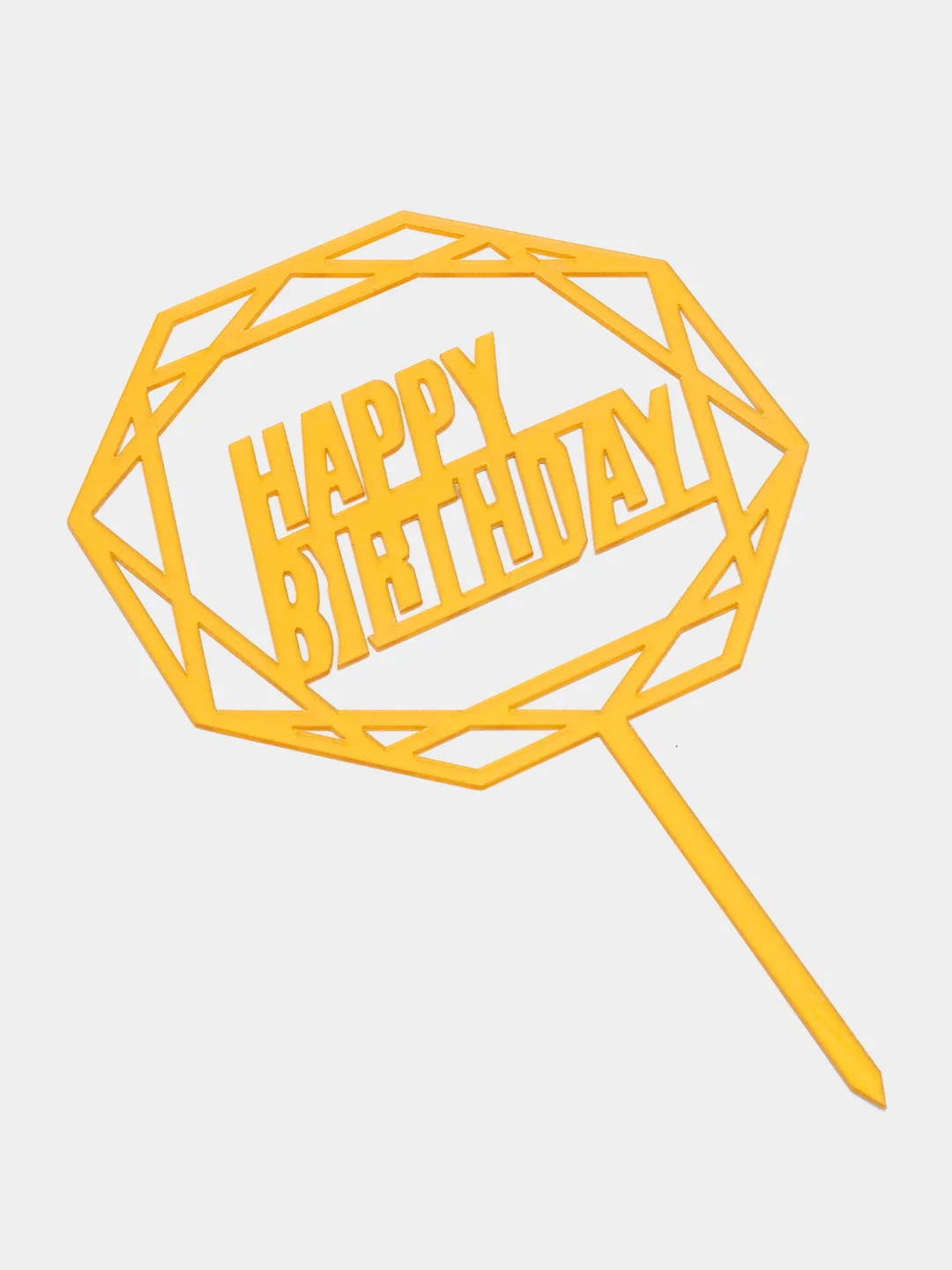 Терракотовый топпер на торт "С днём рождения", "Happy Birthday", "Love"