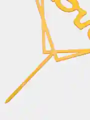 Угольный топпер на торт "С днём рождения", "Happy Birthday", "Love"