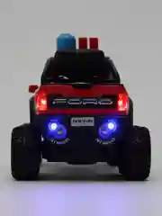 Красный машина с дымом Форд Раптор F-150, 21 см, все двери открываются