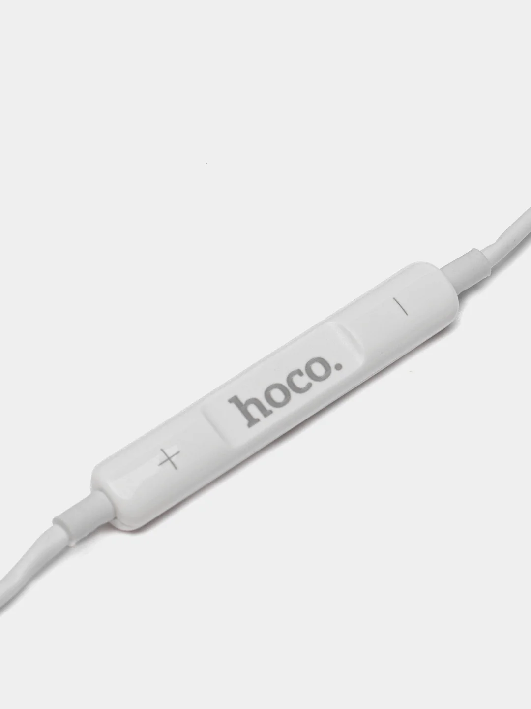 Белый наушники проводные hoco M101 Audio jack: 3,5 мм, с микрофоном