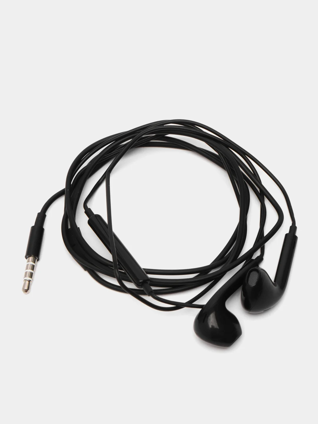 Белый наушники проводные hoco M101 Audio jack: 3,5 мм, с микрофоном