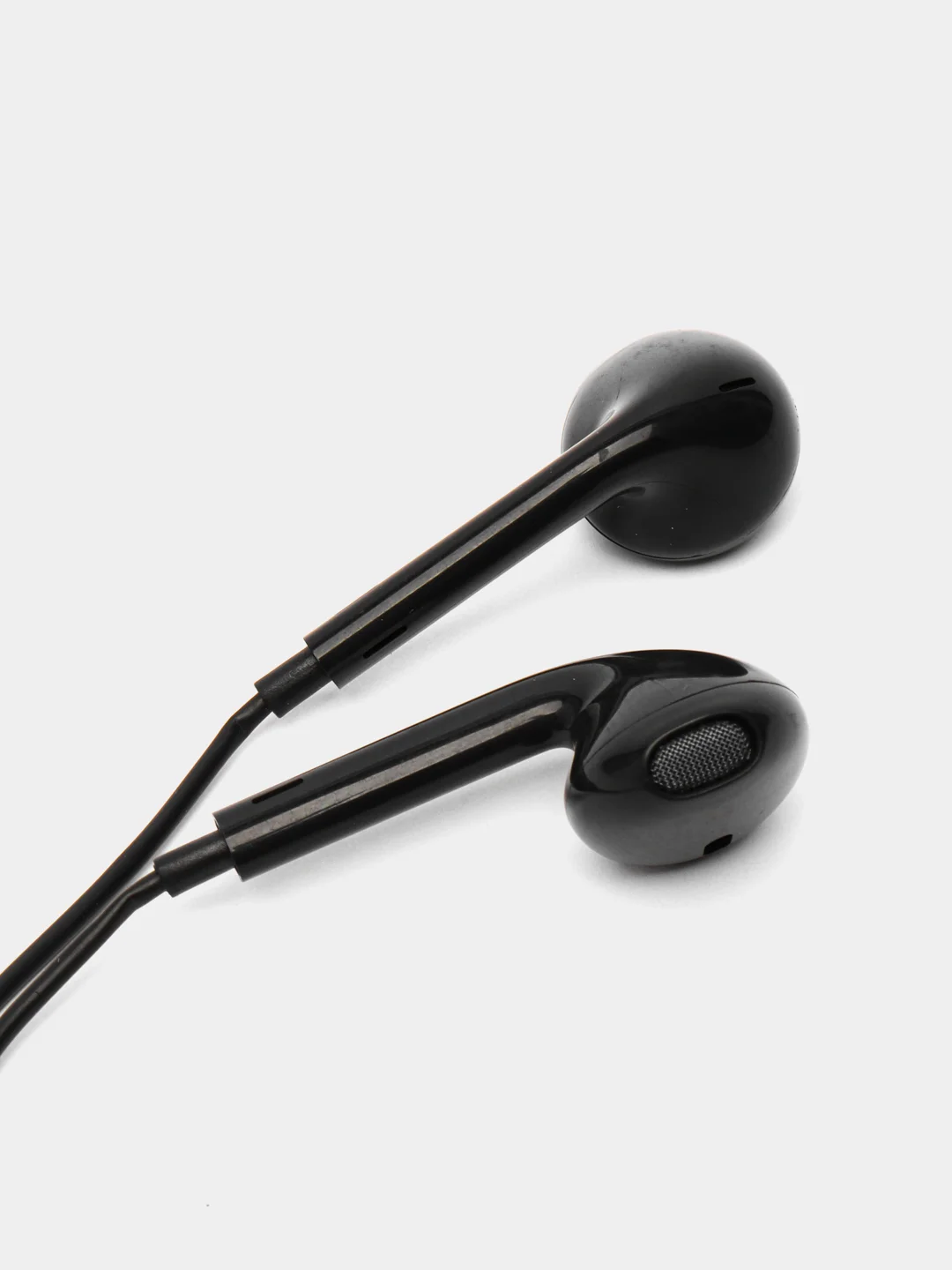 Белый наушники проводные hoco M101 Audio jack: 3,5 мм, с микрофоном