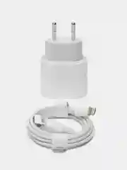 Зарядное устройство для iPhone, блок Type-C, кабель Type-C - Lightning