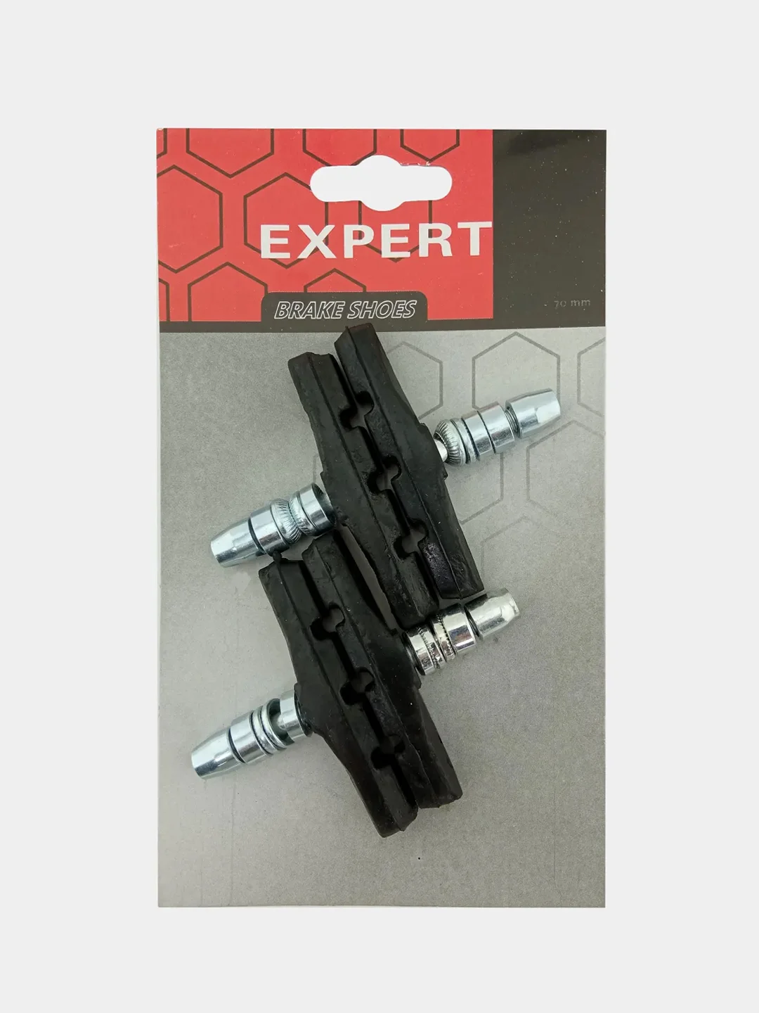 Колодки тормозные для велосипеда EXPERT 70 мм, комплект 4 шт