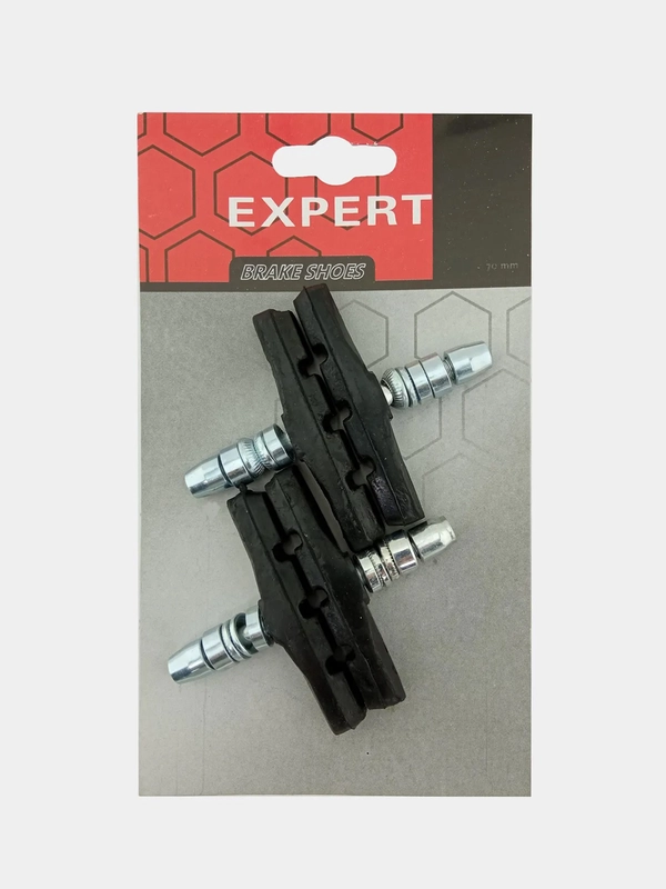 Колодки тормозные для велосипеда EXPERT 70 мм, комплект 4 шт